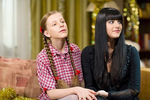 Елизавета Арзамасова и Анастасия Сиваева в сцене из сериала «Папины дочки»