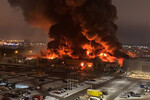 Пожар в магазине OBI в торговом центре «МЕГА Химки», 9 декабря 2022 года