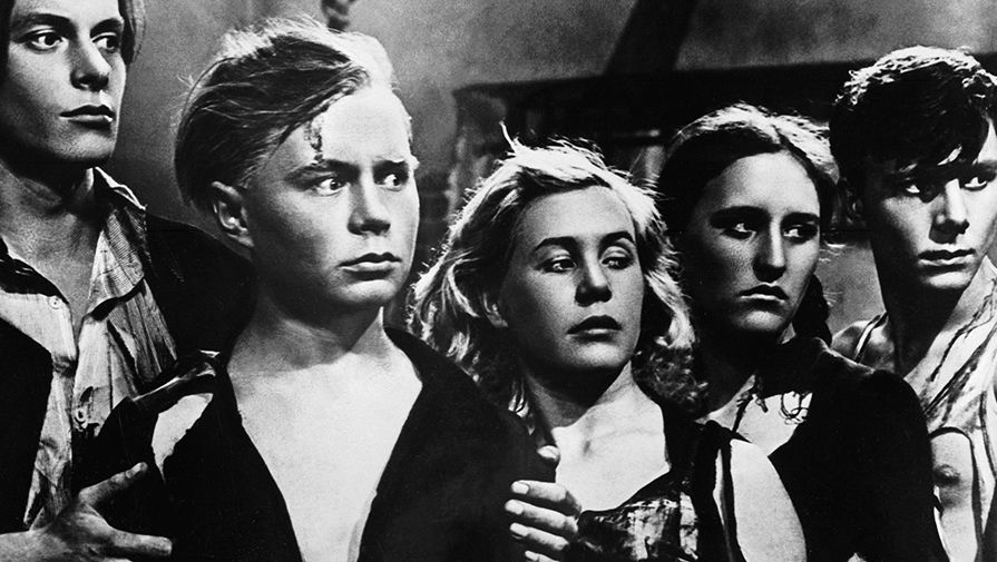 Кадр из&nbsp;кинофильма &laquo;Молодая гвардия&raquo;, 1948&nbsp;год