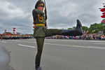 Участники парада в Минске, посвященного празднованию Дня независимости Белоруссии