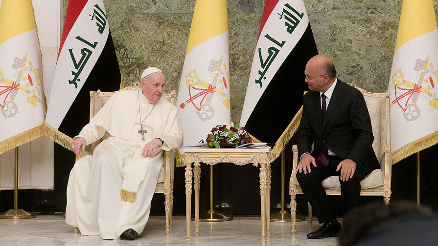 "Мы все братья": как папу Римского встречают в Ираке