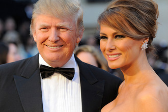 Дональд и Меланья Трамп