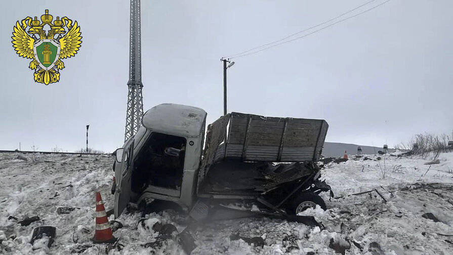 ДТП с участием пассажирского поезда в Волгоградской области попало на видео