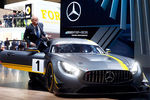 Daimler CEO Dieter Zetsche presents the new Mercedes-AMG GT3