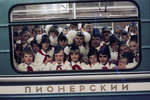 Пионеры в метро Минска, 1984 год