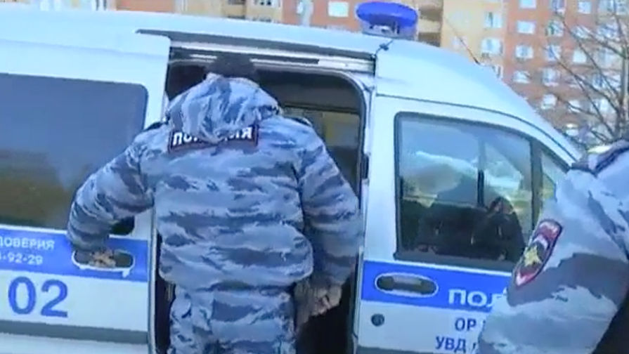 Задержание Томаша Мацейчука, 27 февраля 2018 года (кадр из&nbsp;видео)