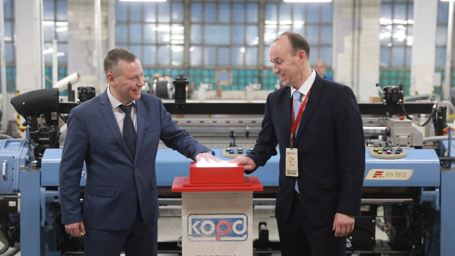 Ярославская ткацкая фабрика запустила новую производственную линию