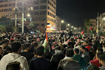 Во время акции протеста в Аммане, 18 октября 2023 года

