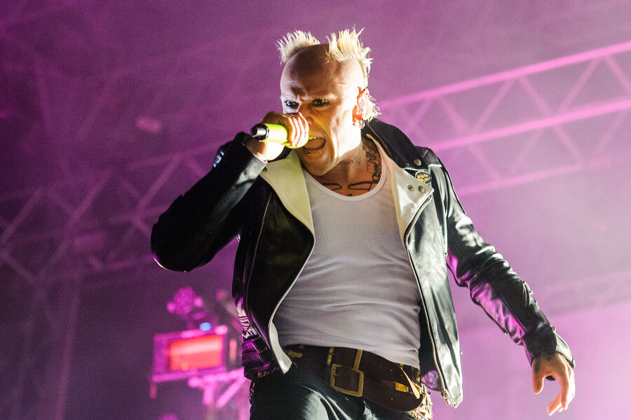 Кит Флинт, фронтмен британской группы The Prodigy во время выступления на&nbsp;международном фестивале Warrior's Dance.
<br>
<br>Белград, Сербия. 19&nbsp;сентября 2012&nbsp;г.
