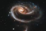 Взаимодействующие галактики ARP 273. 2011 год