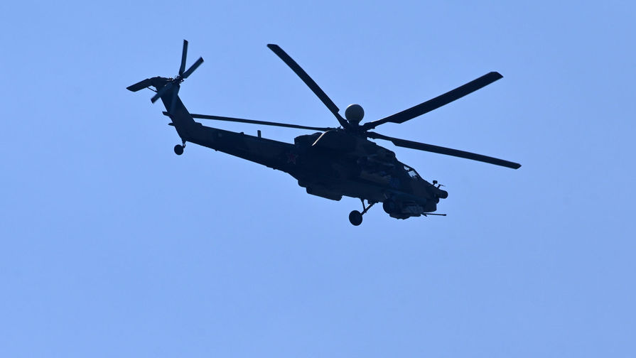 Минобороны России: вертолет Ми-28 потерпел крушение при выполнении учебного полета в Крыму