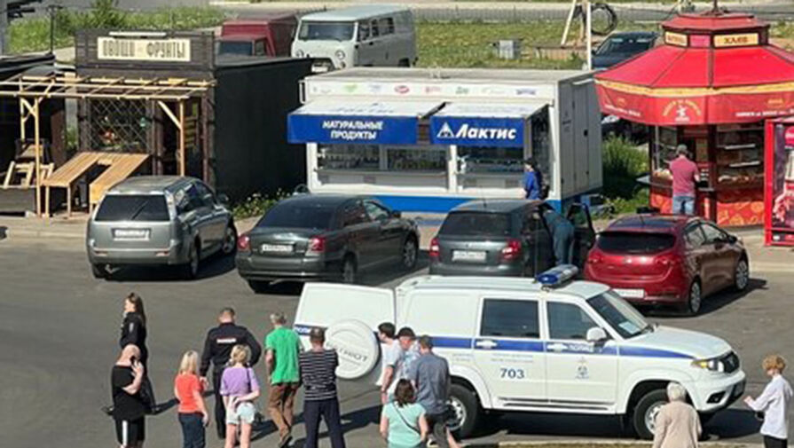 В Великом Новгороде местный житель разбил стекло в автомобиле девушки и напал на нее