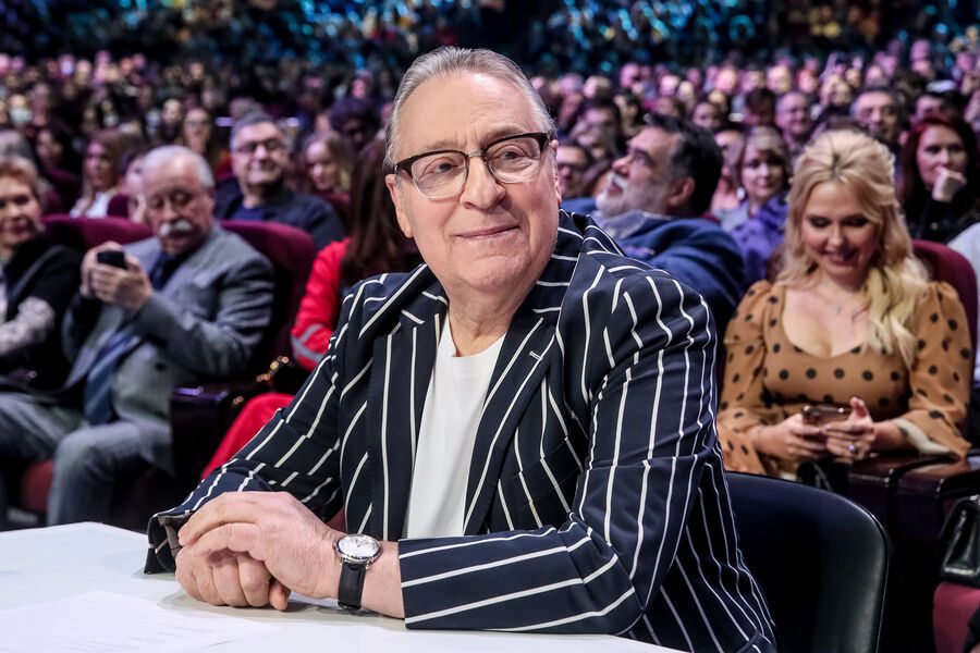 Геннадий Хазанов во время юбилейного концерта &laquo;День рождения КВН&raquo;, 2021&nbsp;год