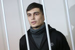 Аслан Байсултанов, подозреваемый в причастности к подготовке теракта в Москве, во время рассмотрения ходатайства об аресте в Лефортовском суде