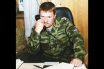 Командир парашютно-десантного полка российских миротворческих сил в Абхазии, подполковник Валерий Асапов, 2001 год