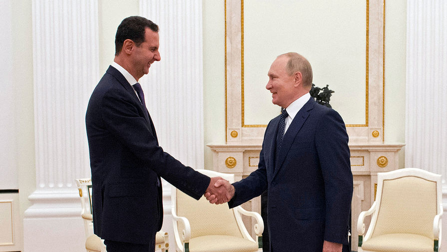 Путин и Асад провели переговоры в Кремле