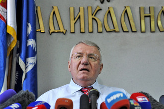 Лидер Сербской радикальной партии Воислав Шешель