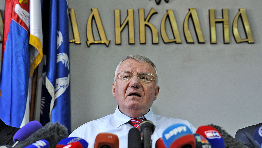 Лидер Сербской радикальной партии Воислав Шешель