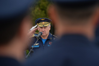 Главнокомандующий Воздушно-космическими силами РФ, Герой России, генерал-полковник Виктор Бондарев