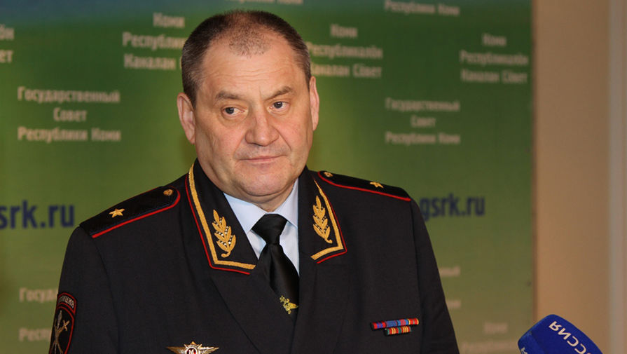 Министр внутренних дел по Республике Коми, генерал-майор полиции Половников Виктор Николаевич