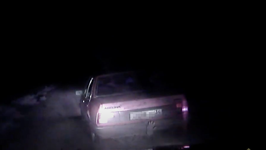 Стрельба ДПС по машине с подростками в ходе погони попала на видео