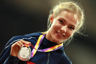 Прыгунья в длину Дарья Клишина выиграла серебро на ЧМ по легкой атлетике