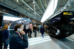 Трамвай R1 производства завода «Уралтрансмаш» на V Международной промышленной выставке «Иннопром» в Екатеринбурге, 2014 год
