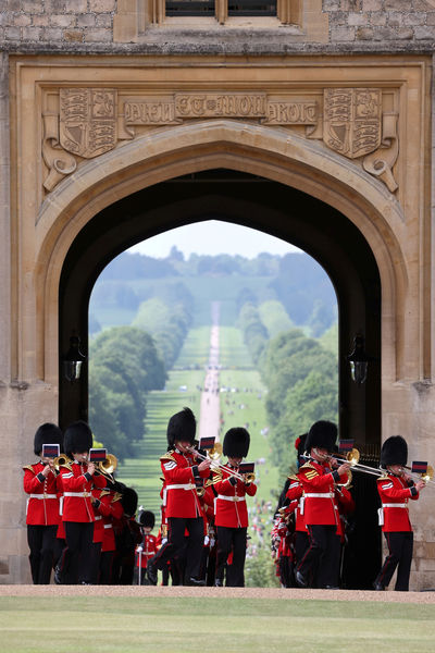 Парад в&nbsp;честь королевы Великобритании Елизаветы II в&nbsp;Виндзорском замке, 12 июня 2021 года