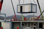 Строительство госпиталя в Ухане, 30 января 2020 года 