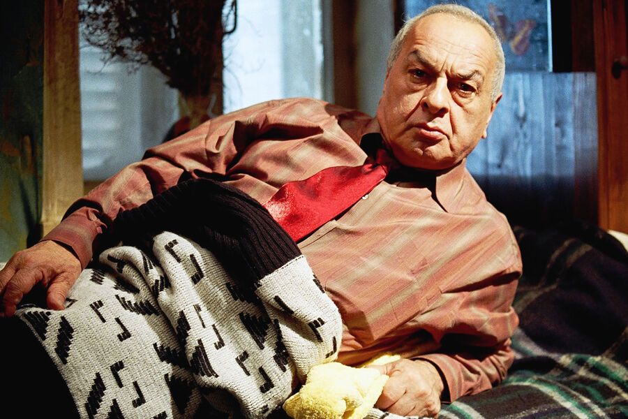 Пианист Левон Оганезов в&nbsp;роли Дяди Левона во время съемок фильма &laquo;Продается дача&raquo; режиссера Владимира Потапова, 2005&nbsp;год 