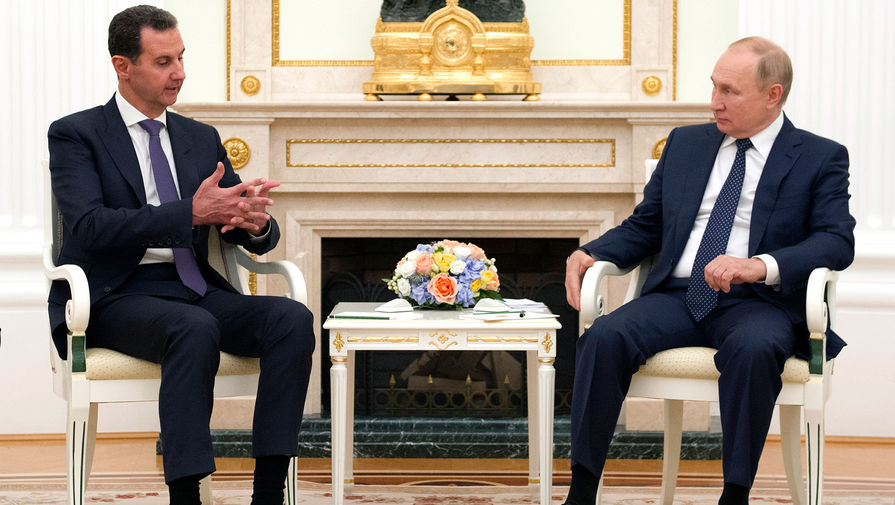 Путин сообщил, что товарооборот России и Сирии вырос на 7% за 2022 год