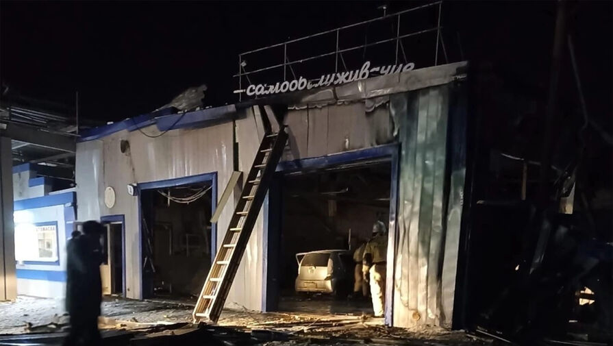 В Курганской области газовый баллон грузовика взорвался во время мойки