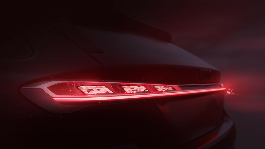 Audi распространила изображение новой модели A5