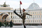 Репетиция парада Победы в Санкт-Петербурге, 25 апреля 2023 года