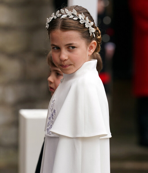 Принцесса Шарлотта и принц Луи на&nbsp;церемонии коронации короля Карла III и королевы Камиллы, 6&nbsp;мая 2023&nbsp;года