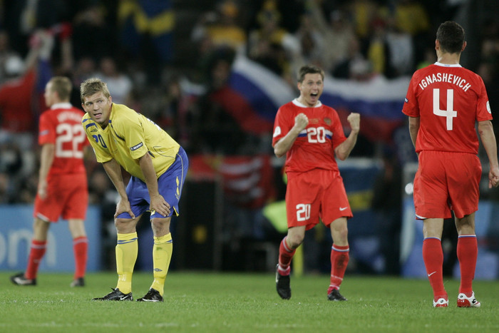 Тот матч Евро-2008, в котором Россия обеспечила себе выход из группы в четвертьфинал, памятен до сих пор