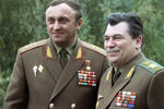 Заместитель министра обороны России Павел Грачев и министр обороны Евгений Шапошников, 1991 год