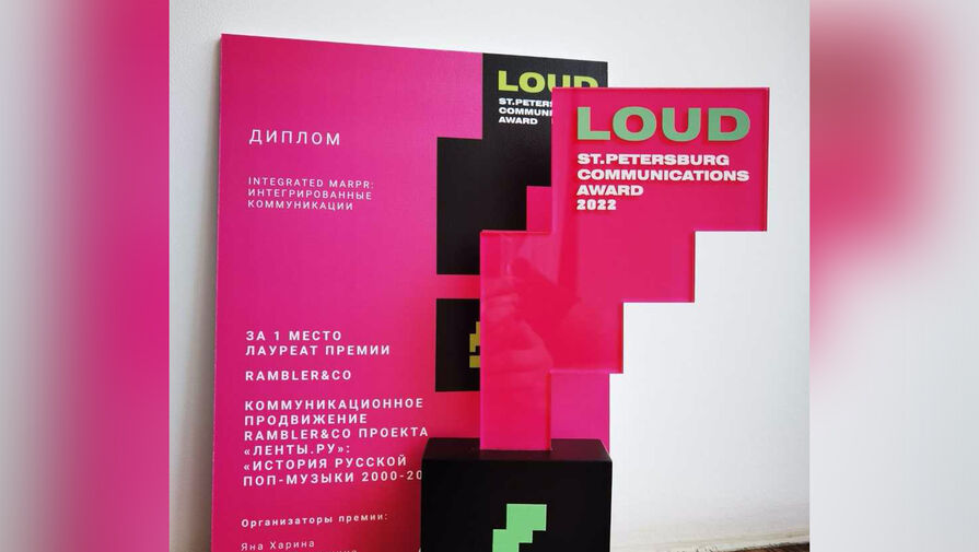 Rambler&Co взял золото премии LOUD-2022
