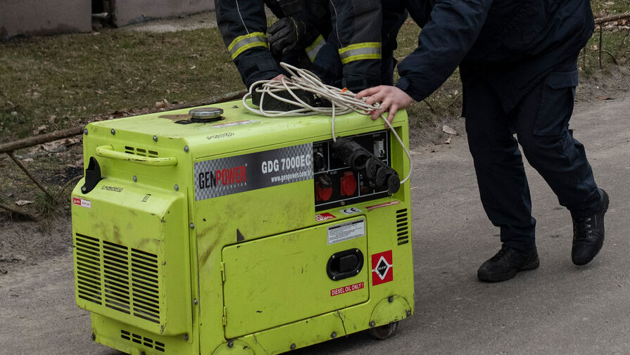 Обесточенные после удара ВСУ Пологи перевели на питание от дизель-генераторов