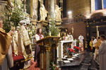 Торжественная Рождественская месса в Латинском кафедральном соборе (Митрополичья базилика Успения Пресвятой Девы Марии) во время празднования католического Рождества во Львове