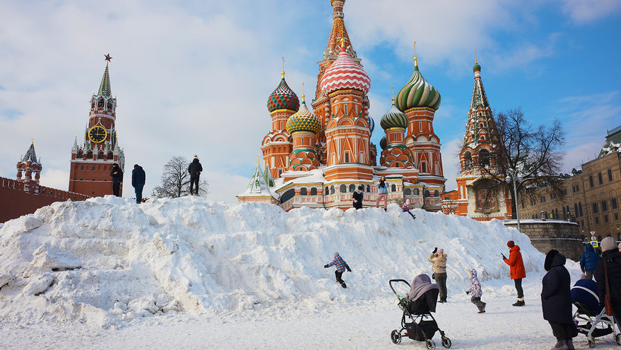 зима в россии