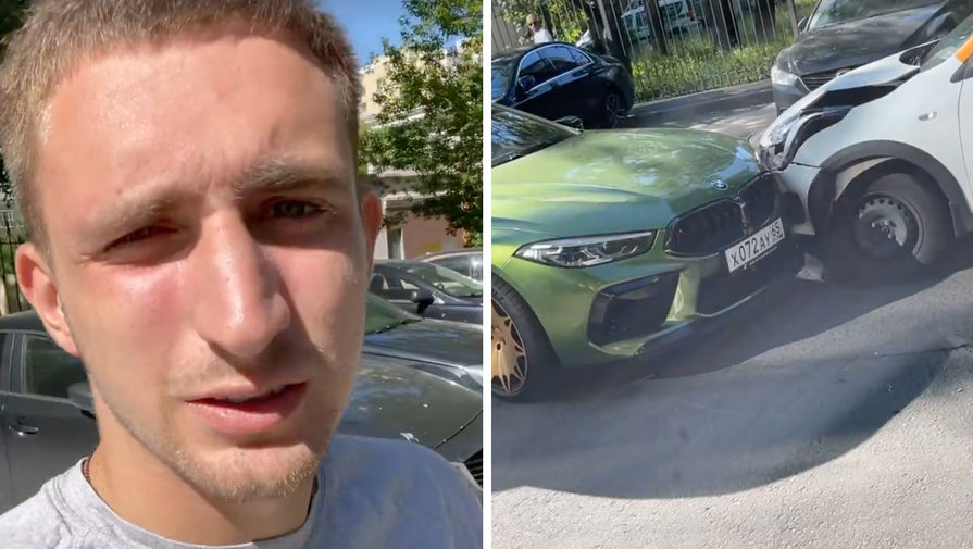 Видеоблогер Миша Литвин попал в аварию в столице