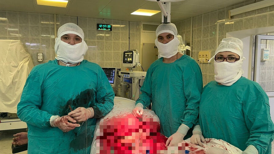 Врачи спасли 220-килограмового россиянина с гигантской опухолью с признаками нагноения