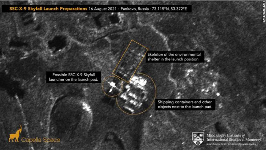 В США заявили, что Россия готовит испытание новейшей ракеты Буревестник