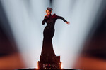 Француженка La Zarra в финале международного конкурса песни «Евровидение-2023», 13 мая 2023 года