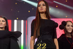 Участницы выступают на XIX Республиканском конкурсе красоты «Мисс Татарстан – 2017» в Казани