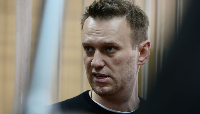Алексей Навальный в Тверском районном суде города Москвы