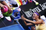 Виктория Азаренко счастлива что вышла в финал Australian Open