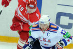 Во время локаута в НХЛ Ковальчук играл за петербургский СКА