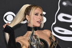 Актриса и певица Пэрис Хилтон на премии MTV Video Music Awards в Нью-Йорке, 7 сентября 2025 года 